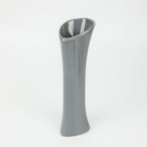 Porcelánová váza Ingrid šedá- malá 22 cm