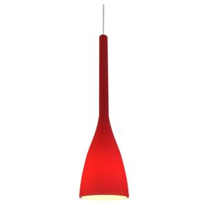 Ideal Lux 35673 - Lustr 1xE27/60W/230V červená