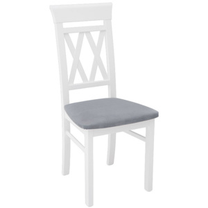 Židle v kombinaci bílá/Granada grey W016