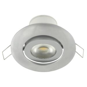 Nedes LED podhledové svítidlo náklopné LED/7W stříbrná ND0035