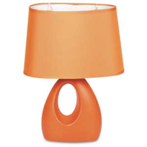 Faneurope I-LPE 018 AR stolní lampa 1xE14 keramika oranžová