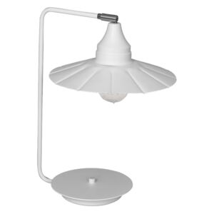 Stolní lampa BOYD 1xE27/60W bílá LU1352