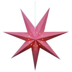Markslöjd Markslöjd 702785 - Vánoční dekorace GULLI 1xE14/25W/230V hvězda 75 cm červená ML0020