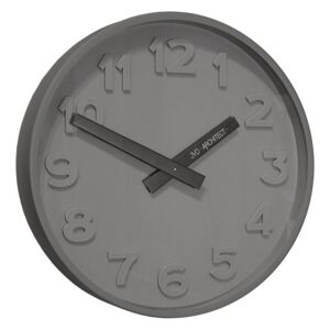 Plastové designové nástěnné hodiny JVD -Architect- HC13.2 - 3D ( - pastelové barvy)