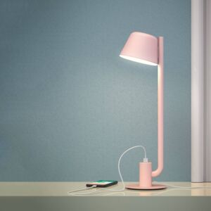 Prandina Bima T1 USB LED stolní lampa, růžová