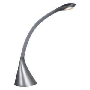 Polux LED Dotyková stmívatelná stolní lampa PRETTY 6,7W/100-240V stříbrná SA1015