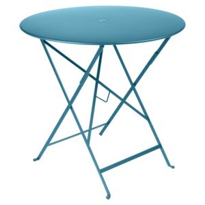 Fermob Skládací stůl Bistro Turquoise Blue, 77 cm