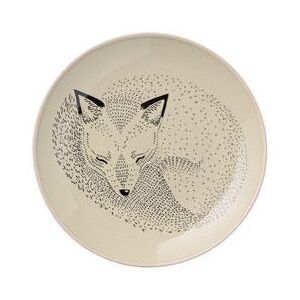 Bloomingville Keramický talíř pro děti Sleeping Fox