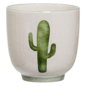 Bloomingville Keramický šálek Cactus bílý