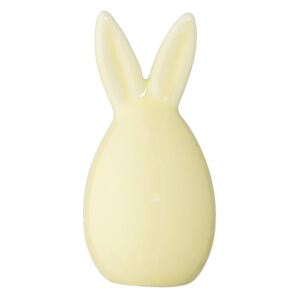 Bloomingville Porcelánová velikonoční dekorace Bunny žlutá