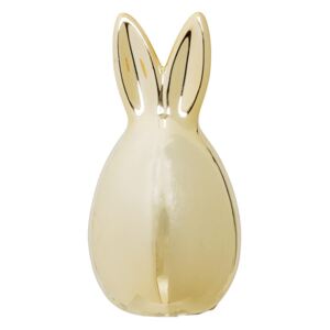Bloomingville Porcelánová velikonoční dekorace Bunny zlatá