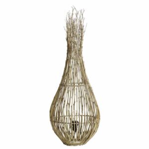 Muubs Stojací bambusová lampa Fishtrap 90 cm