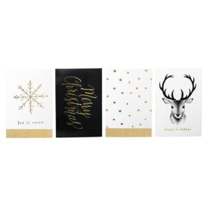 Bloomingville Papírové jmenovky na vánoční dárky s jelenem