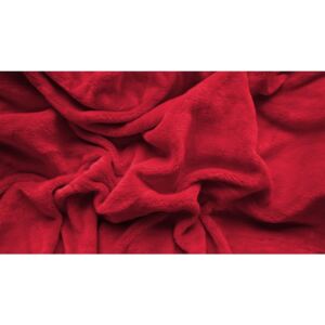 XPOSE ® PROSTĚRADLO MIKROPLYŠ Exclusive 140x200cm - červené