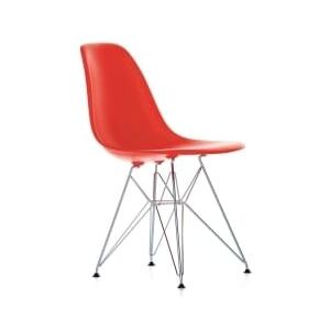 Židle DSR, červená (Chrom)