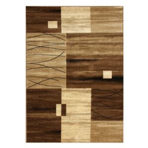 Kusový koberec Kocek hnědý 80x150, Velikosti 80x150cm