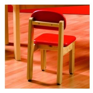 GAZEL Dětská židlička Pupi - červená N217