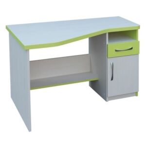 BRADOP Psací PC stůl CR012, zelená-bílá