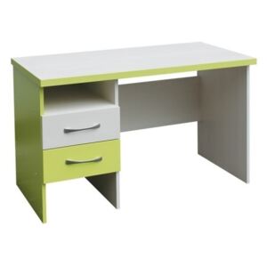 BRADOP Psací PC stůl se šuplíky CR010, zelená-bílá
