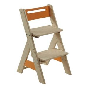 GAZEL Dětská rostoucí židle ZUZU J0565D, oranžová