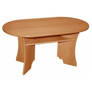 BRADOP Konferenční stolek oválný 110x60 - KR01, lamino
