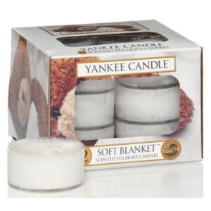 Čajové vonné svíčky Yankee Candle Soft Blanket 12 kusů