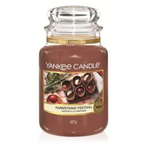 Vonná svíčka Yankee Candle Farmstand Festival - Vřelé vůně podzimního trhu Classic Velká 625 GRAMŮ