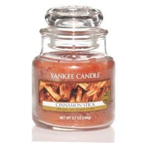 Vonná svíčka Yankee Candle Cinnamon Stick - Skořicová tyčinka Classic Malý 104 GRAMŮ