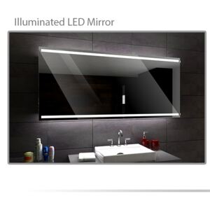 Koupelnové zrcadlo s LED podsvětlením 60x40cm DENVER
