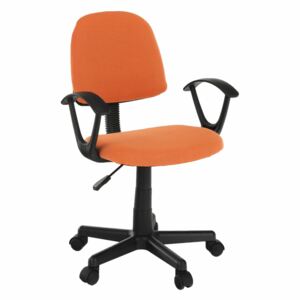 TEMPO Kancelářská židle, oranžová / černá, TAMSON