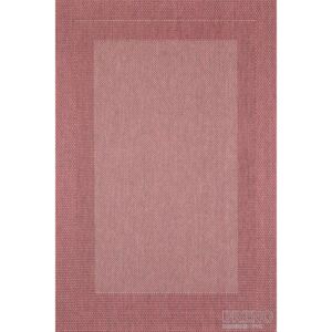 Kusový koberec buklák (boucle) Adria 01CEC | červený Typ: 70x140 cm