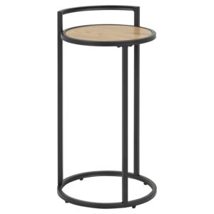 SCANDI Kulatý odkládací stolek na lampu Darila 65 cm