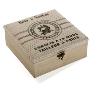 Dřevěný box na šicí potřeby Versa Paris