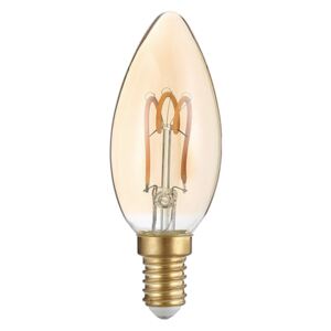 ACA DECOR LED žárovka Filament spiral Candle E14 3W