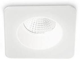 ILUX 252049 LED Stropní zápustné bodové svítidlo Ideal Lux ROOM-65 SQUARE WH 252049 8W 800lm 3000K IP65 10cm hranaté bílé - IDEALLUX