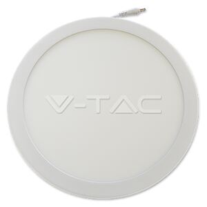 V-TAC 24W LED Premium zapuštěný kruhový panel 4500K, VT-2407