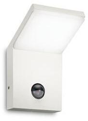 ILUX 269146 LED Venkovní nástěnné svítidlo Ideal Lux STYLE AP SENSOR BIANCO 3000K 269146 9,5W 750lm 3000K IP54 10cm bílé s PIR senzorem - IDEALLUX