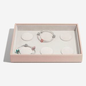 Box na náramky Stackers Taupe Classic 6 Charm Bracelet Layer | šedobéžová