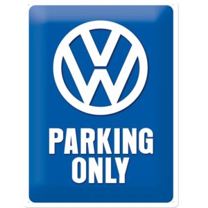 Nostalgic Art Plechová cedule – Volkswagen Parking Only 40x30 cm