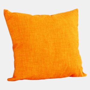 Dekoračnín polštář s výplní oranžový oranžová 45x45 cm