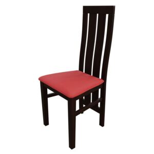 Židle JK69, Barva dřeva: ořech, Potah: ekokůže Soft 010