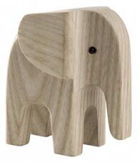Dřevěný slon Baby Elephant Natural Ash Novoform
