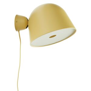Nástěnná lampa "Kuppi 2.0", 2 varianty - Woud Varianta: hořčicově žlutý kov