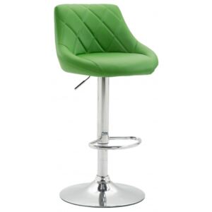 Barová židle Lazio syntetická kůže, zelená