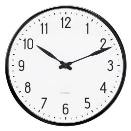 Nástěnné hodiny Station 21 cm Arne Jacobsen Clocks