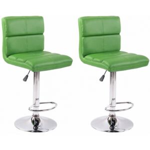 2 ks / set barová židle Umbria, zelená