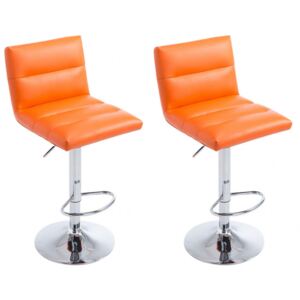 2 ks / set barová židle Limerick, oranžová