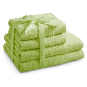 Amelia Home Sada bavlněných ručníků AmeliaHome AMARI zelená