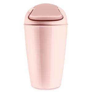 DEL XL odpadkový koš s poklopem KOZIOL (barva-růžová)