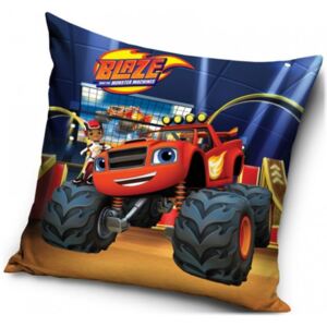 Carbotex • Povlak na polštář Plamínek a čtyřkoláci - Monster Truck Blaze